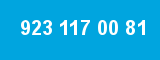923 117 00 81 923 117 00 81